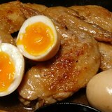 ストウブDe〜手羽先と卵の煮物
